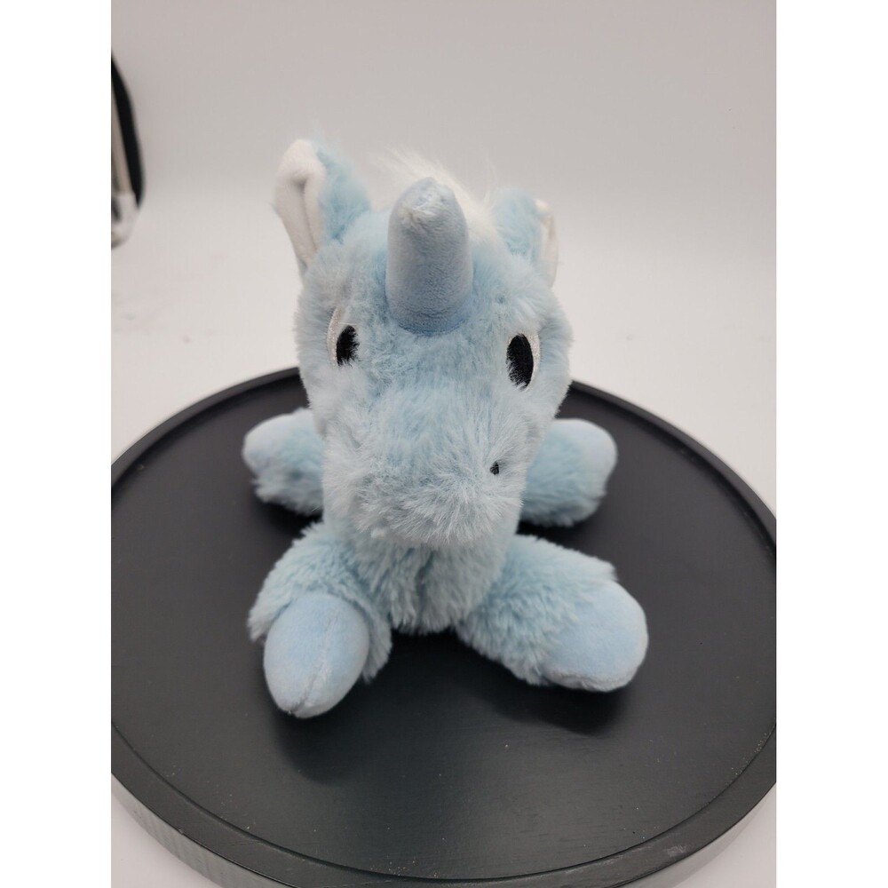 Manhattan Toy Company Floppies Unicorn Floppy Plush Toy 8" Blue